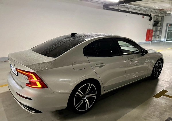 Volvo S60 cena 145000 przebieg: 77000, rok produkcji 2019 z Warszawa małe 277